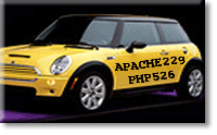 Apache 2.2.9 PHP 5.2.6